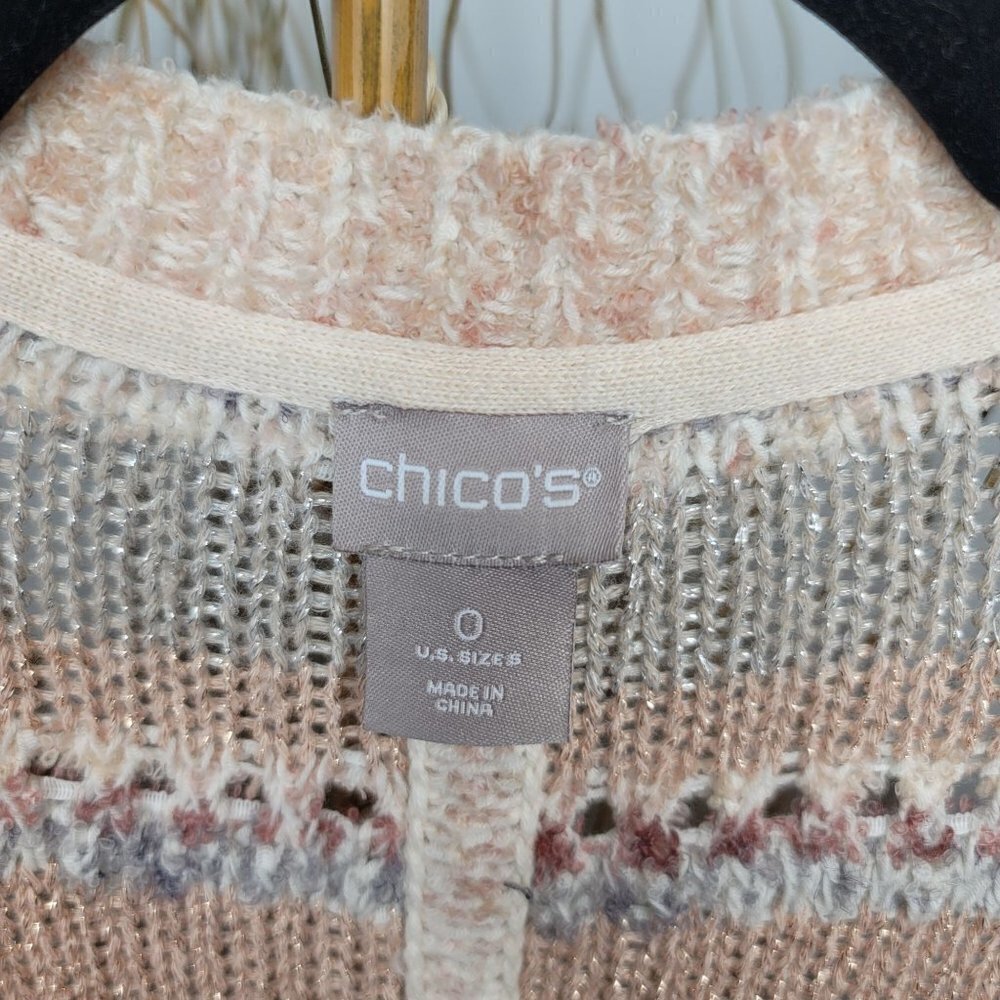 Chico's Cardigan‎ Womens 0 (Small) - Picture 4 of 7